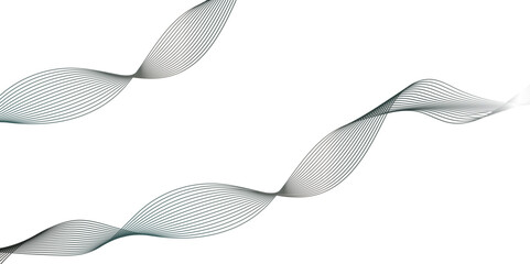 Abstract blend black gradient wave lines and technology background. Background lines wave abstract stripe design. White background, mesh abstract, vector gradient line soft blend.	
