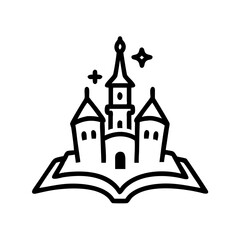 An old wise wizard casting a mesmerizing spell during a fantasy festival on transparent background