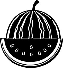vector illustration of watermelon 