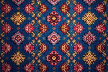 Geometric damask, repeating diamond & paisley shapes, diamond, modern pattern, modern