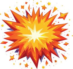 comic book explosion background