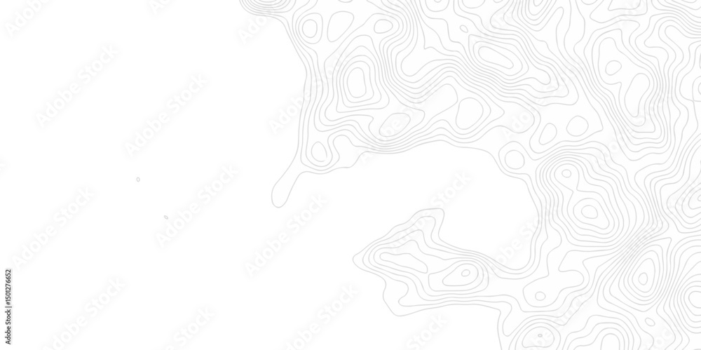 Poster black and white lines seamless topographic map patterns, topography line map. vintage outdoors style