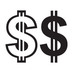dollar sign icon