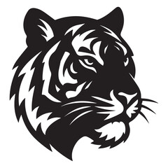 tiger head vector