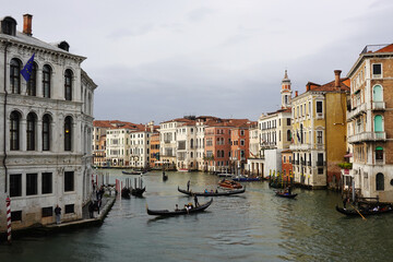 Obraz premium The view of Grand Canal in Venice, Italy