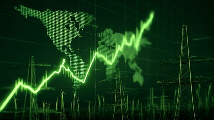 Rising global electricity prices and the growth of green and solar energy solutions