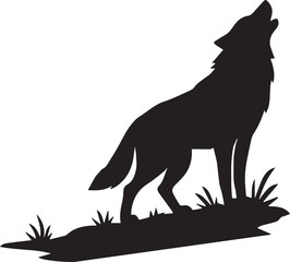 wolf vector illustration