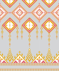 Modern Geometice Ethnic Pattern Design