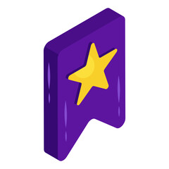 Premium download icon of bookmark