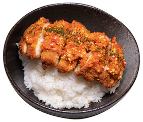 spicy chicken katsu bowl