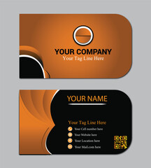 modern design of business and visiting cards vector template