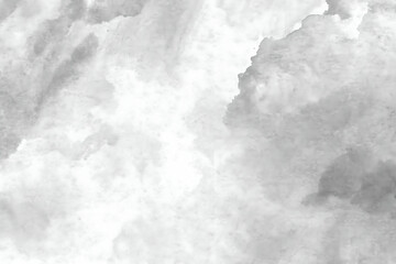 Light gray art background for design, black and white abstract watercolor