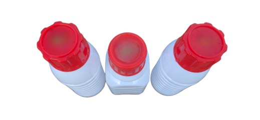 Wastage of Pesticides Bottles PNG Isolated on White Background