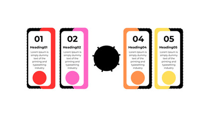 Infographic on effective printing techniques graphic design seminar creative hub educational environment informative viewpoint