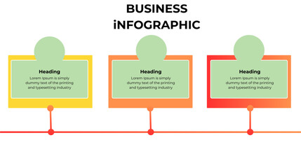 Business infographic key strategies corporate environment visual data representation informative design