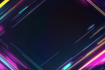 Digital Colored Neon Overlay with Vibrant Glowing Effects, Futuristic Light Patterns, and Abstract Color Transitions – Modern Cyberpunk Design for Creative and Artistic Projects