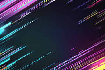 Digital Colored Neon Overlay with Vibrant Glowing Effects, Futuristic Light Patterns, and Abstract Color Transitions – Modern Cyberpunk Design for Creative and Artistic Projects