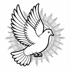 Obraz premium Dove is nice