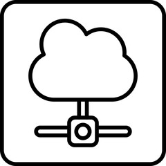 Cloud Computing Icon