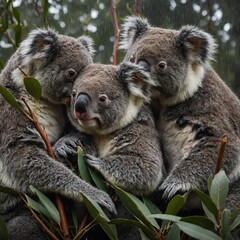 Obraz premium koala in tree