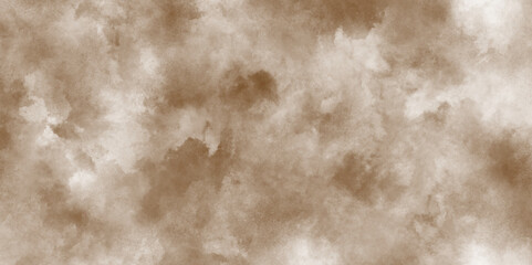 Watercolor brown, Orange background, blot, blob, splash of brown paint,Watercolour texture for cards, flyers, poster. Watercolour banner. Stucco. Wall,brown old vintage paper texture with cloudy stain