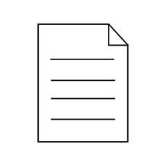 Paper documents icons