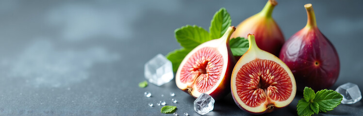 fresh figs ice mint matte gray