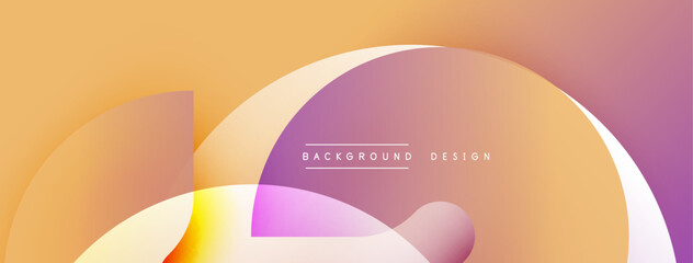 Abstract gradients overlap, creating dynamic visual effect. Warm colors dominate composition, suggesting modern aesthetic. Text reads background design.
