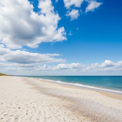 Fototapeta premium Danish Beach Landscape