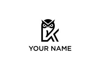 Modern Creative Owl-Shaped Logo Design for Business Branding