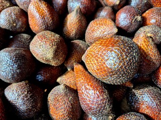 salak fruit in the market