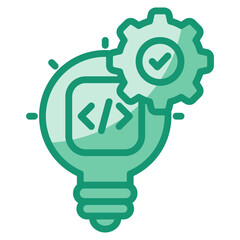 Custom Software Icon Element For Design