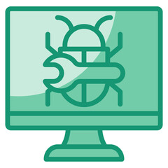 Bug Fix Icon Element For Design