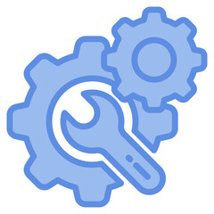 Gear Settings Icon Element For Design