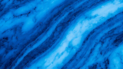  Close-up of a blue and white pattern marble texture