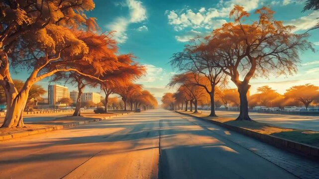 Lusaka city Zambia, sunny day