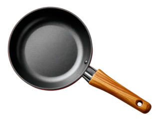 The Ultimate Culinary Companion: A close-up shot of a pristine frying pan, ideal for culinary exploration and showcasing the art of cooking. 