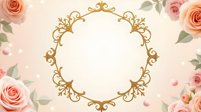 RSVP card in minimal flat design with lavender and cream color scheme, clean and elegant.