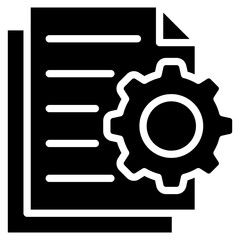 Configuration File Icon Element For Design