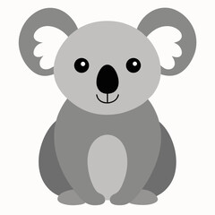 Obraz premium Koala with white background 