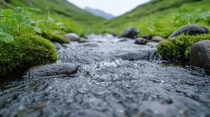 Mountain Stream, Fresh Water, Nature, Rocks