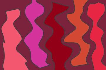 seamless pattern with red and white hearts