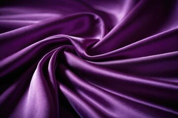 Fototapeta premium A detailed shot of a beautiful purple fabric texture