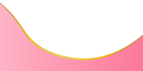 Abstract pink and yellow wave background with soft gradient curves. Elegant and feminine design perfect for beauty, fashion, and lifestyle branding.