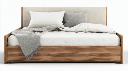 Obraz premium Trundle bed isolated on transparent background