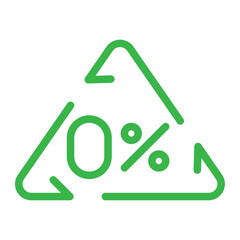 zero waste icon