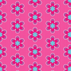 Abstract seamless pattern design vector