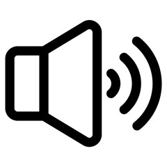Speaker Icon Element For Design