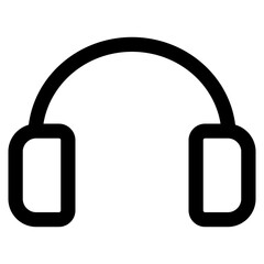 Headphones Icon Element For Design