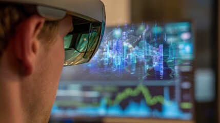 Diverse individuals engage with digital interfaces, embodying the future of global online communication and business success